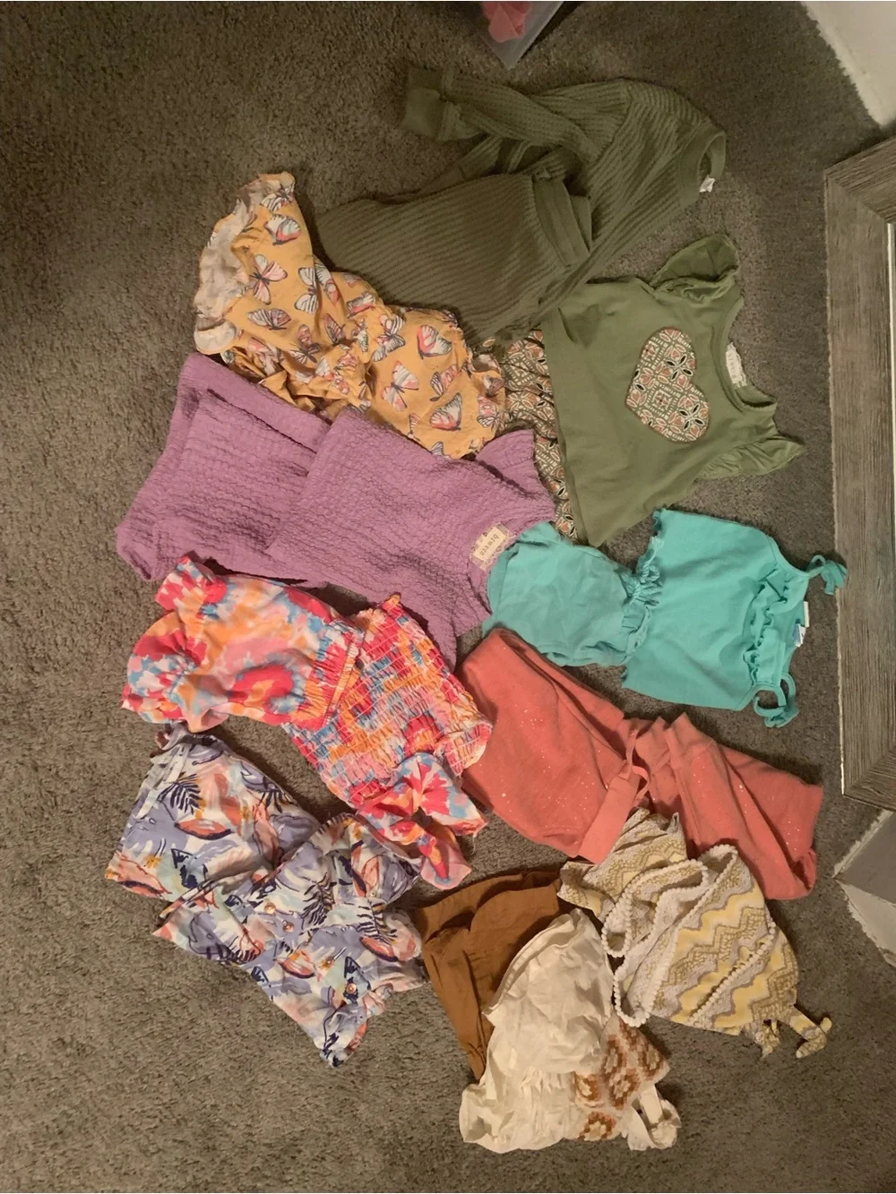 Girls Mixed Summer Tops and Rompers - Assorted Colors